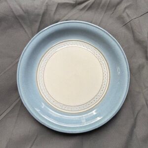 Vintage Denby Castille Pattern Blue Bread & Butter Plate England 7"